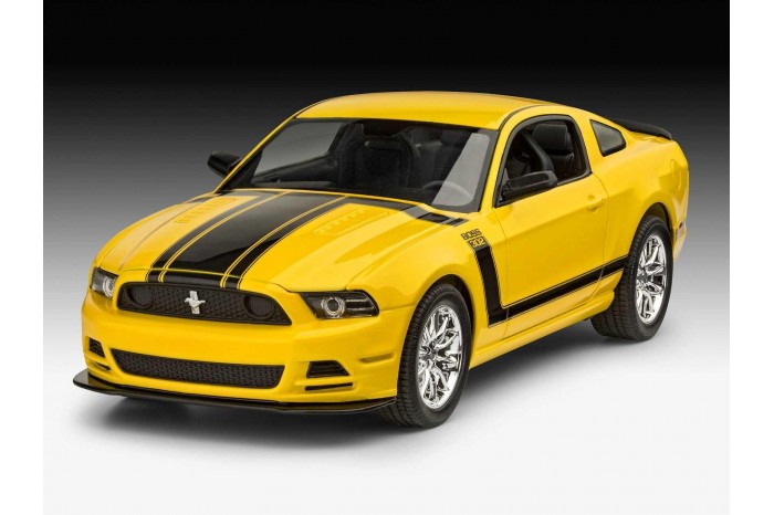 Plastic ModelKit auto 07652 - 2013 Ford Mustang Boss 302 (1:25)
