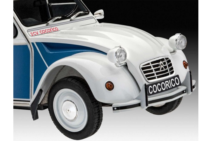 ModelSet auto 67653 -  Citroen 2 CV "Coccorico" (1:24)