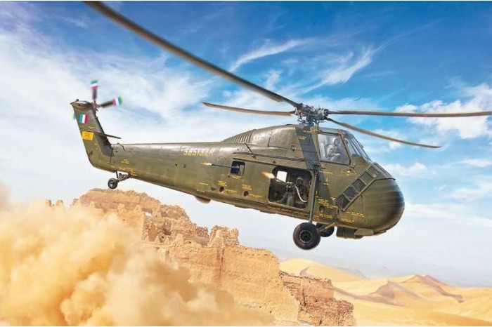 Model Kit vrtulník 2776 - H-34A Pirate /UH-34D U.S. Marines (1:48)