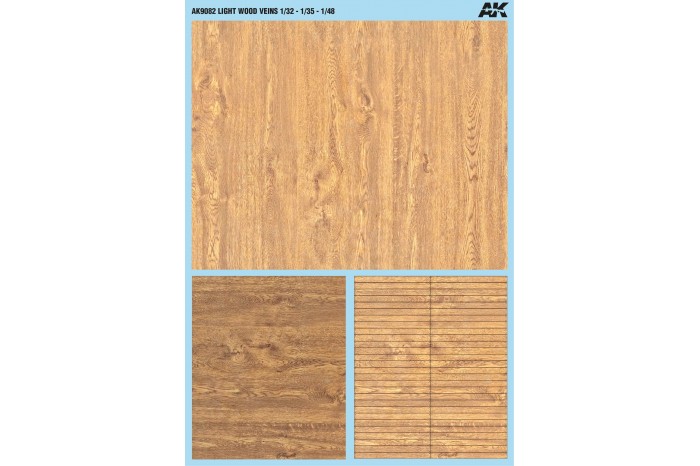 WOOD VEINS DECAL (1:48, 1:35, 1:32) - AK9082