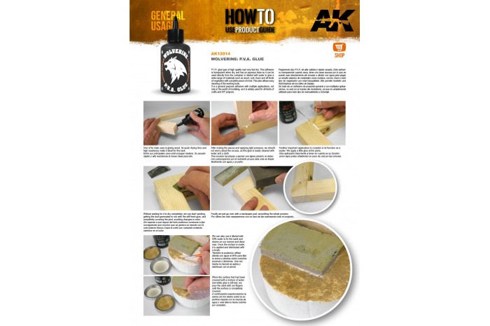 WOLVERINE P.V.A. GLUE - AK12014