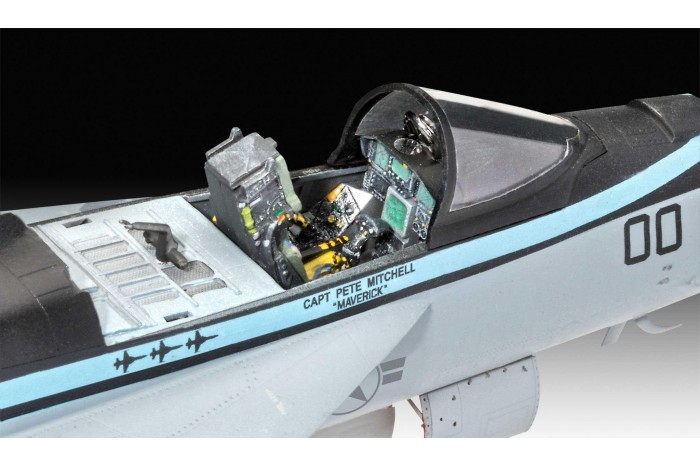 Plastic ModelKit letadlo 03864 - F/A-18E Super Hornet "Top Gun" (1:48)