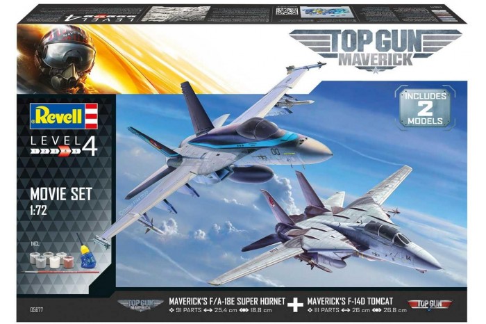 Gift-Set letadlo 05677 - Top Gun 2 Movie Set (1:72)