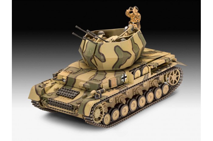 Plastic ModelKit military 03296 - Flakpanzer IV Wirbelwind (1:35)