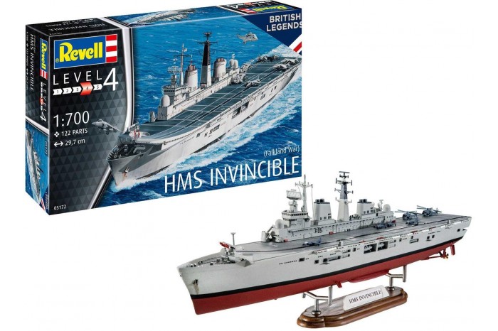 ModelSet loď 65172 - HMS Invincible (Falkland War) (1:700)