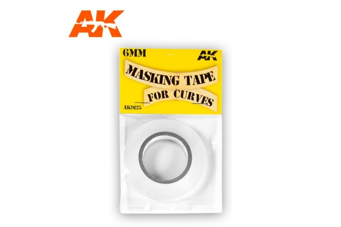 Masking Tape for Curves 6 mm - AK9125