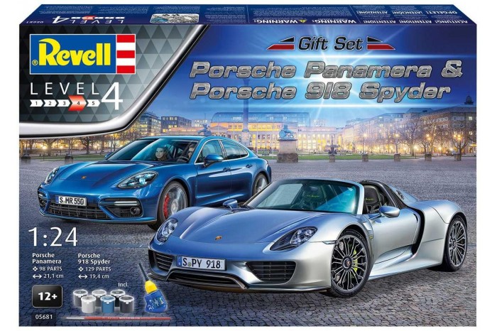 Gift-Set auta 05681 - Porsche Set (1:24)