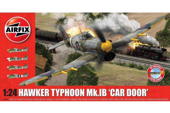 Classic Kit letadlo A19003A - Hawker Typhoon 1B - Car Door (plus extra Luftwaffe scheme) (1:24)
