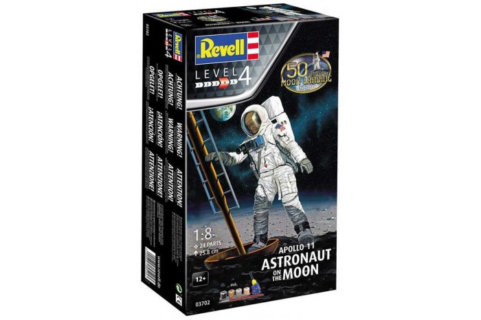 Gift-Set 03702 - Apollo 11 Astronaut on the Moon (50 Years Moon Landing) (1:8)