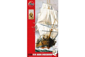 Gift Set lodě A50047 - Endeavour Bark and Captain Cook 250th anniversary (1:120)