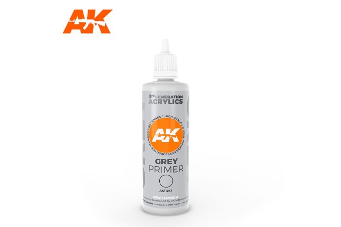 Šedý primer (White Primer) - AK11241