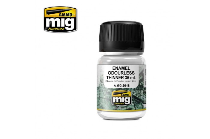 Bezzápachové ředidlo (ENAMEL ODORLESS THINNER) 35ml - 2018
