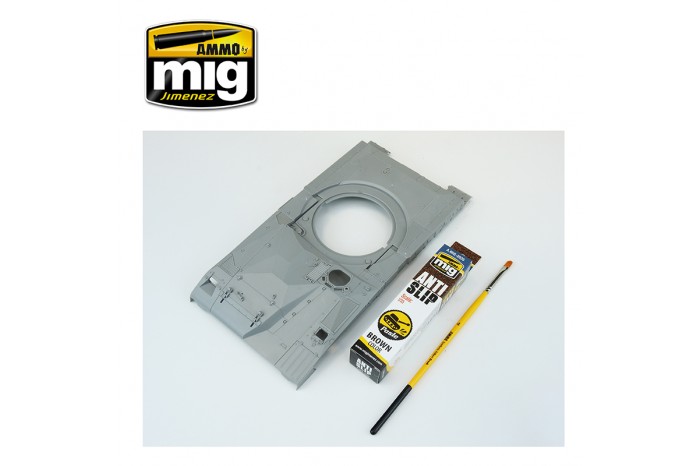 Protiskluzový nátěr  (ANTI-SLIP PASTE - BROWN COLOR FOR 1:35) - 2035