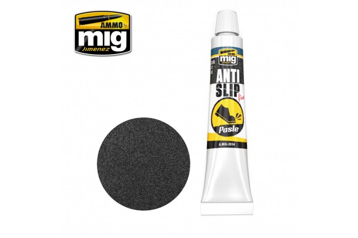 Protiskluzový nátěr  (ANTI-SLIP PASTE - BLACK COLOR FOR 1:72 & 1:48) - 2034