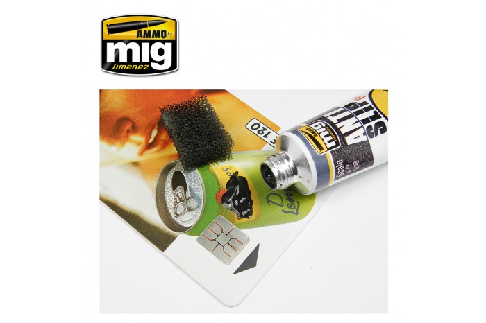 Protiskluzový nátěr  (ANTI-SLIP PASTE - BLACK COLOR FOR 1:72 & 1:48) - 2034