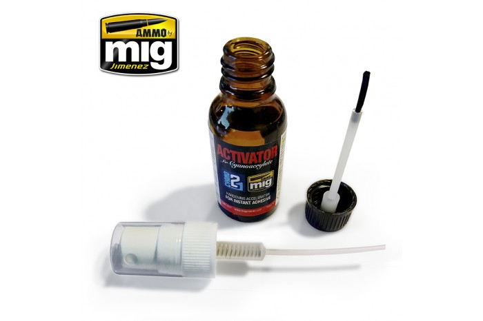 Aktivátor vteřinového lepidla (ACTIVATOR FOR CYANOACRYLATE) - 8037