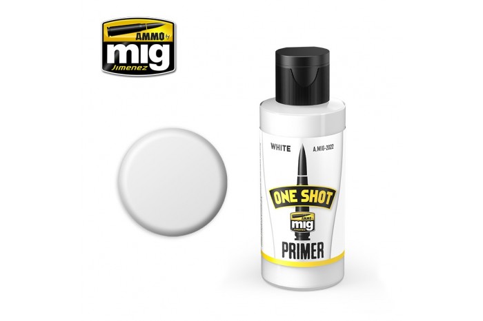 Bílý primer (ONE SHOT PRIMER - WHITE) - 2022