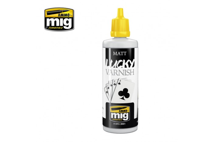 Matný lak (MATT LUCKY VARNISH) 60ml - 2051
