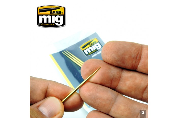 Mosazná párátka (BRASS TOOTHPICKS) - 8026