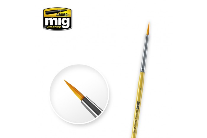 1 SYNTETIC ROUND BRUSH - 8613