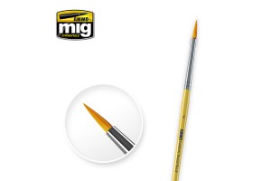 4 SYNTETIC ROUND BRUSH - 8615