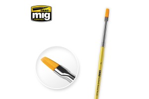 6 SYNTETIC FLAT BRUSH - 8621
