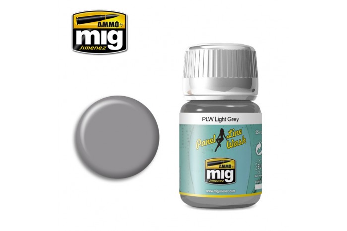 LIGHT GREY (Panel Line Wash) - 1600