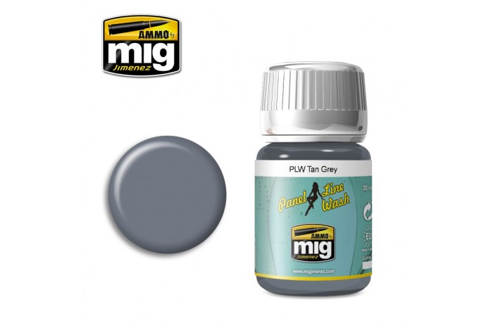 TAN GREY (Panel Line Wash) - 1610