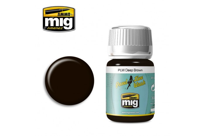 DEEP BROWN (Panel Line Wash) - 1618