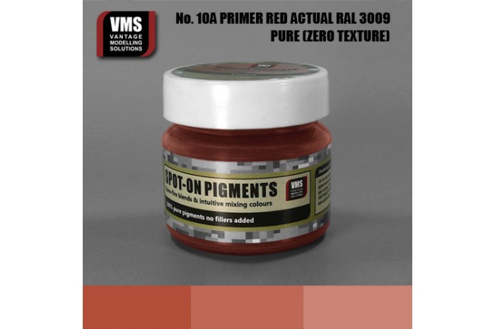 Primer Red RAL 3009 Actual - Zero Texture - SO.No10aZT