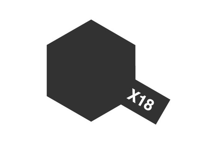 X-18: Lesklá černá (Gloss Black)