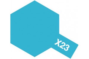 X-23: Transparentní modrá (Clear Blue)