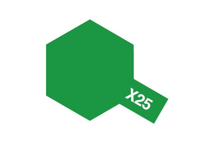 X-25: Transparentní zelená (Clear Green)