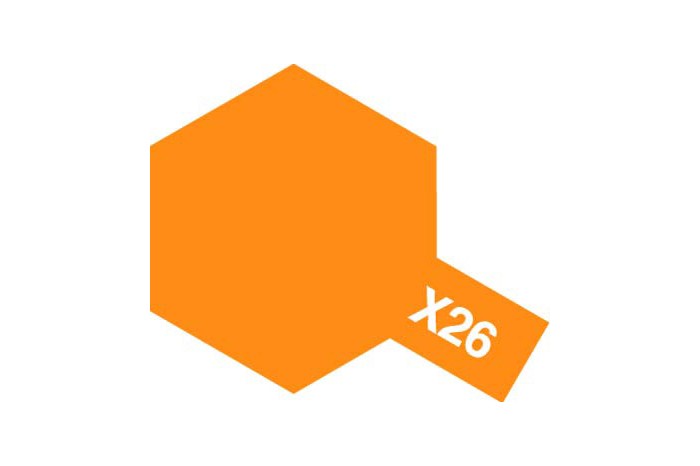 X-26: Transparentní oranžová (Clear Orange)