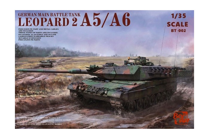 Leopard 2 A5/A6 3 in1 (1:35) - 002