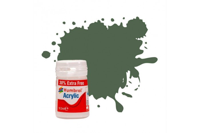 Humbrol barva akryl AB0252EP - No 252 RLM 82 Olivgrun Matt (+ 30% navíc zdarma)