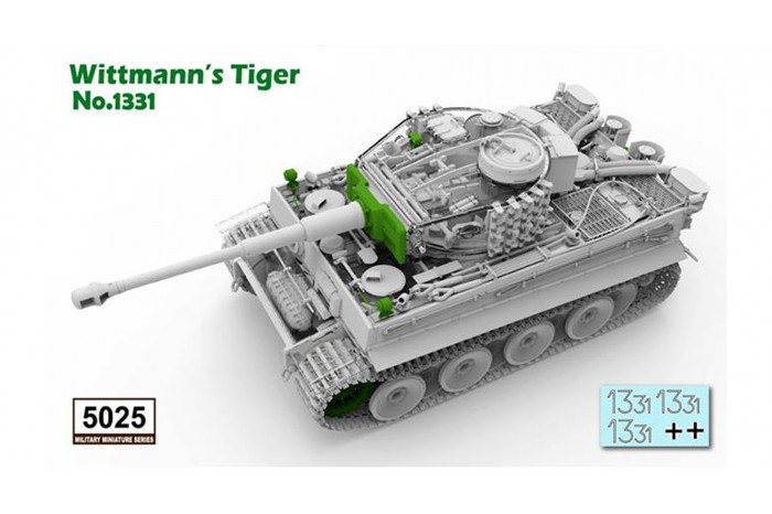 Tiger I "Witmann's Tiger" w/ full interior - Clear Edition (1:35) - 5025