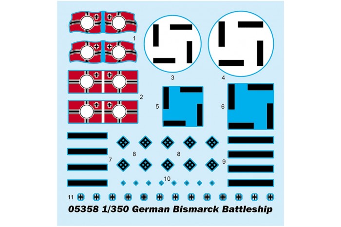 Bismarck (1:350) - 05358