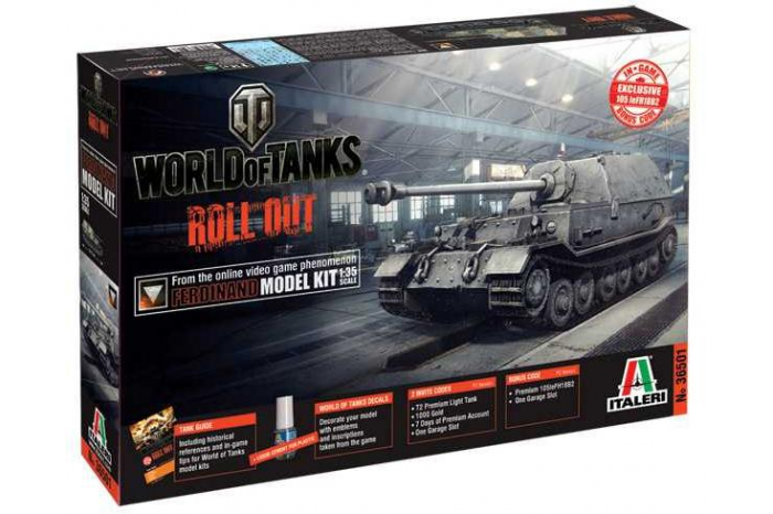 Model Kit World of Tanks 36501 - FERDINAND (1:35)