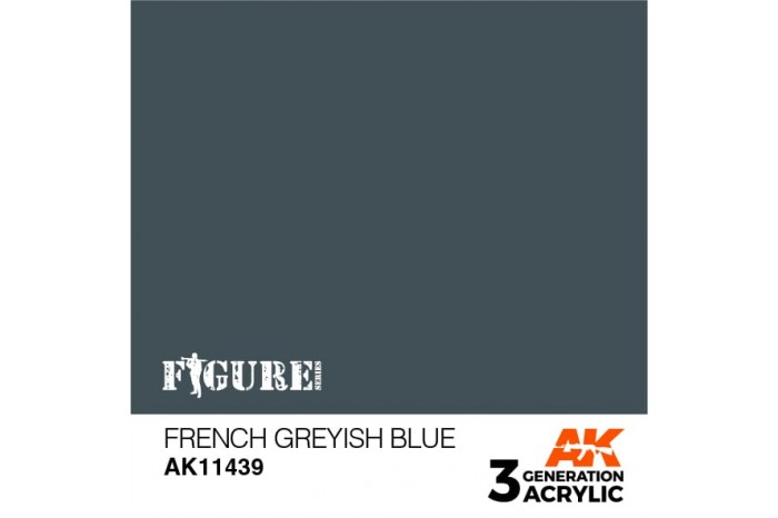 439: French Greyish Blue (17ml) - acryl