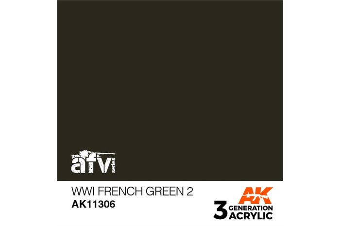 306: WWI French Green 2 (17ml) - acryl