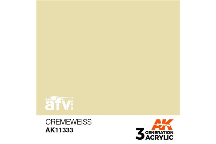 333: Cremeweiss (17ml) - acryl