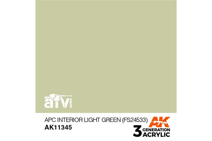 345: APC Interior Light Green (FS24533) (17ml) - acryl