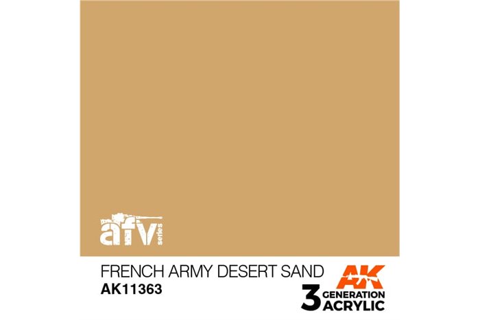 363: French Army Desert Sand (17ml) - acryl