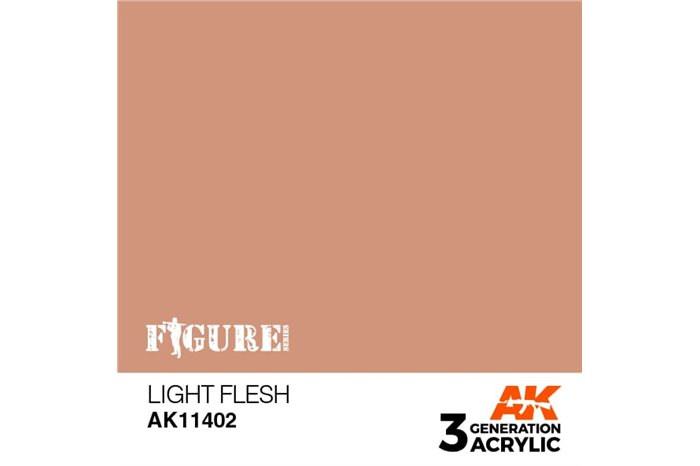 402: Light Flesh (17ml) - acryl