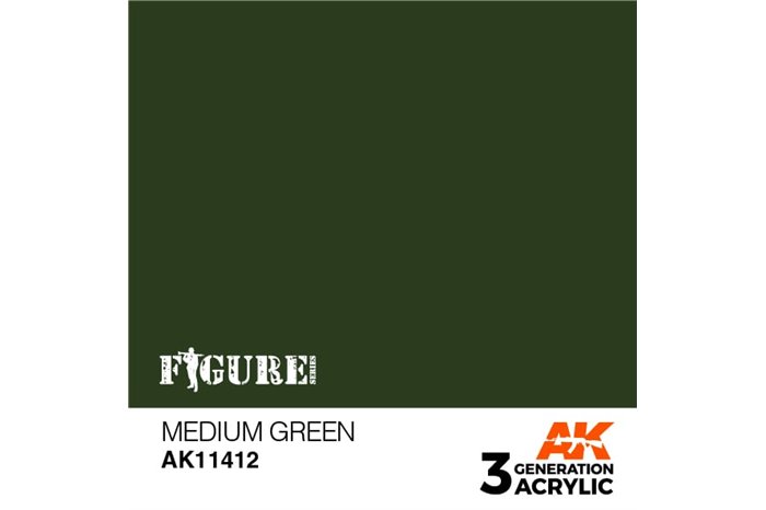 412: Medium Green (17ml) - acryl