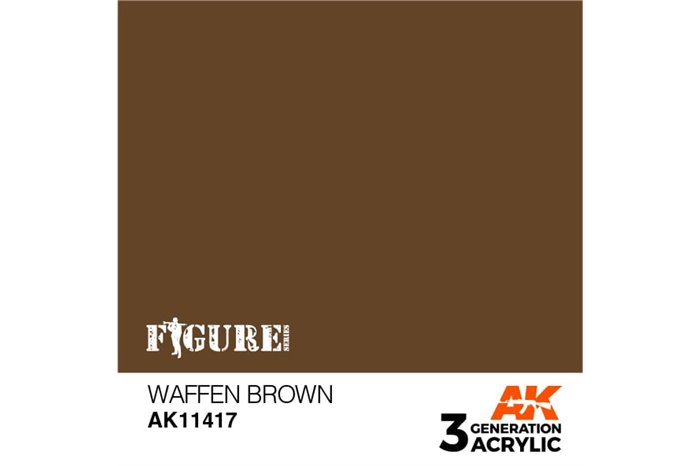417: Waffen Brown (17ml) - acryl