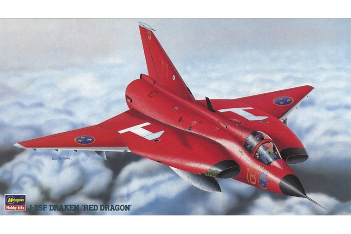 J-35F Draken "Red Dragon" (1:72) - BP101