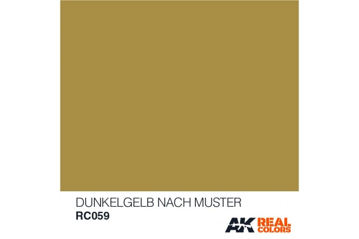 059: Dunkelgelb nach Muster – Dark Yellow