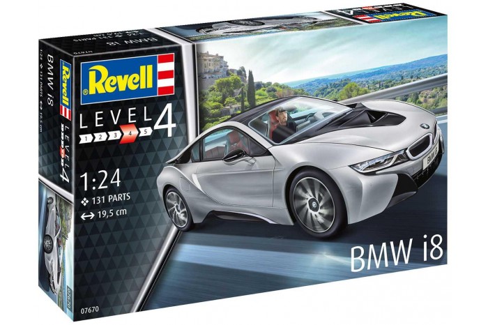 Plastic ModelKit auto 07670 - BMW i8 (1:24)